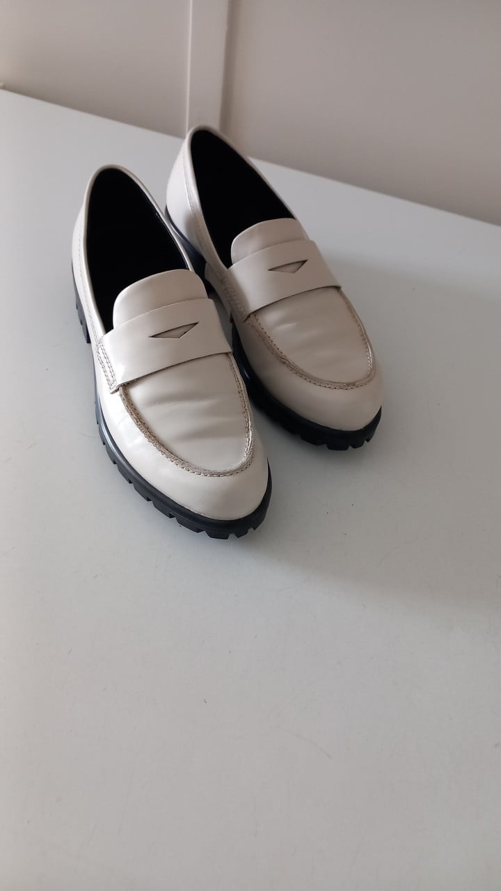 Ecco Modtray leren damesloafers