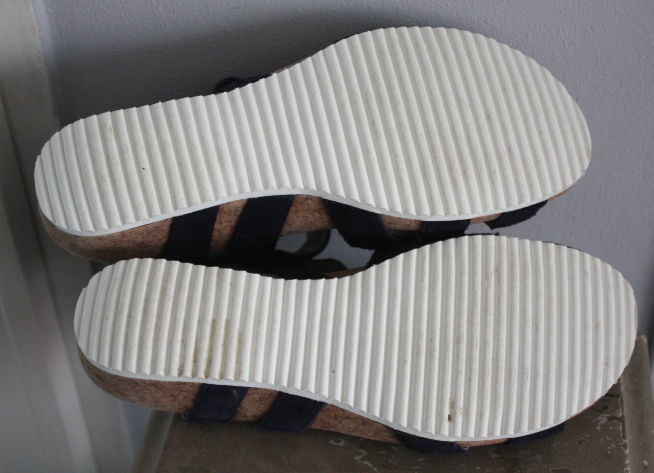 Donkerbauwe sandalen maat 6h