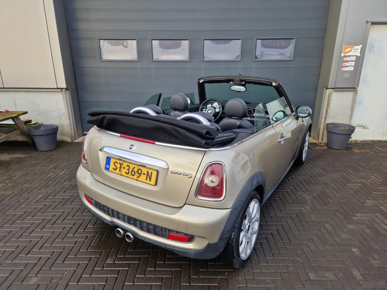 TE KOOP MINI COOPER S 1.6 CHILI EURO 5 CABRIOLET SOFTTOP AUTOMAAT