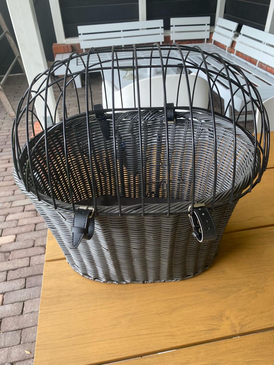 Nieuw honden fietsmandje