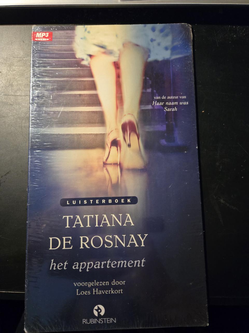 Luisterboek  thriller "Het appartement" van Tatiana de Rosnay, Nieuw 2014