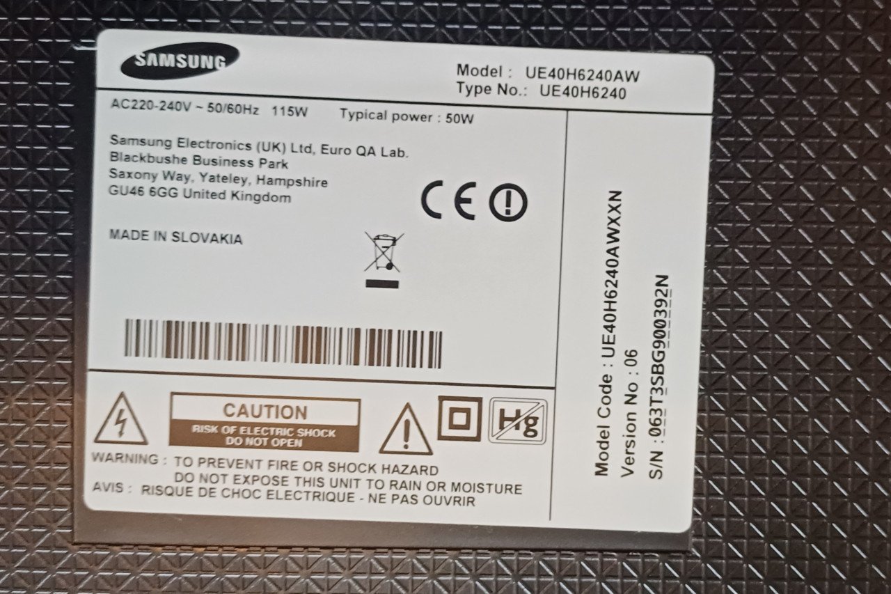 Samsung 40 inch full HD smart tv