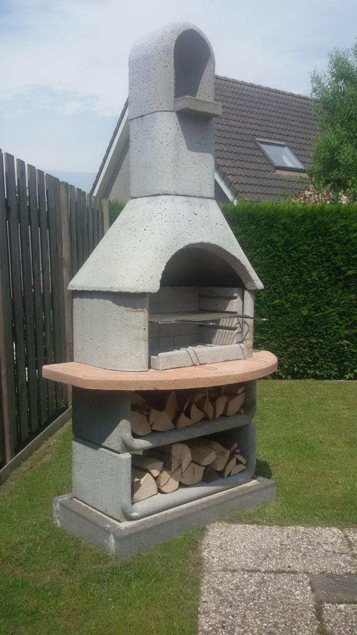 Betonnen BBQ/Haard