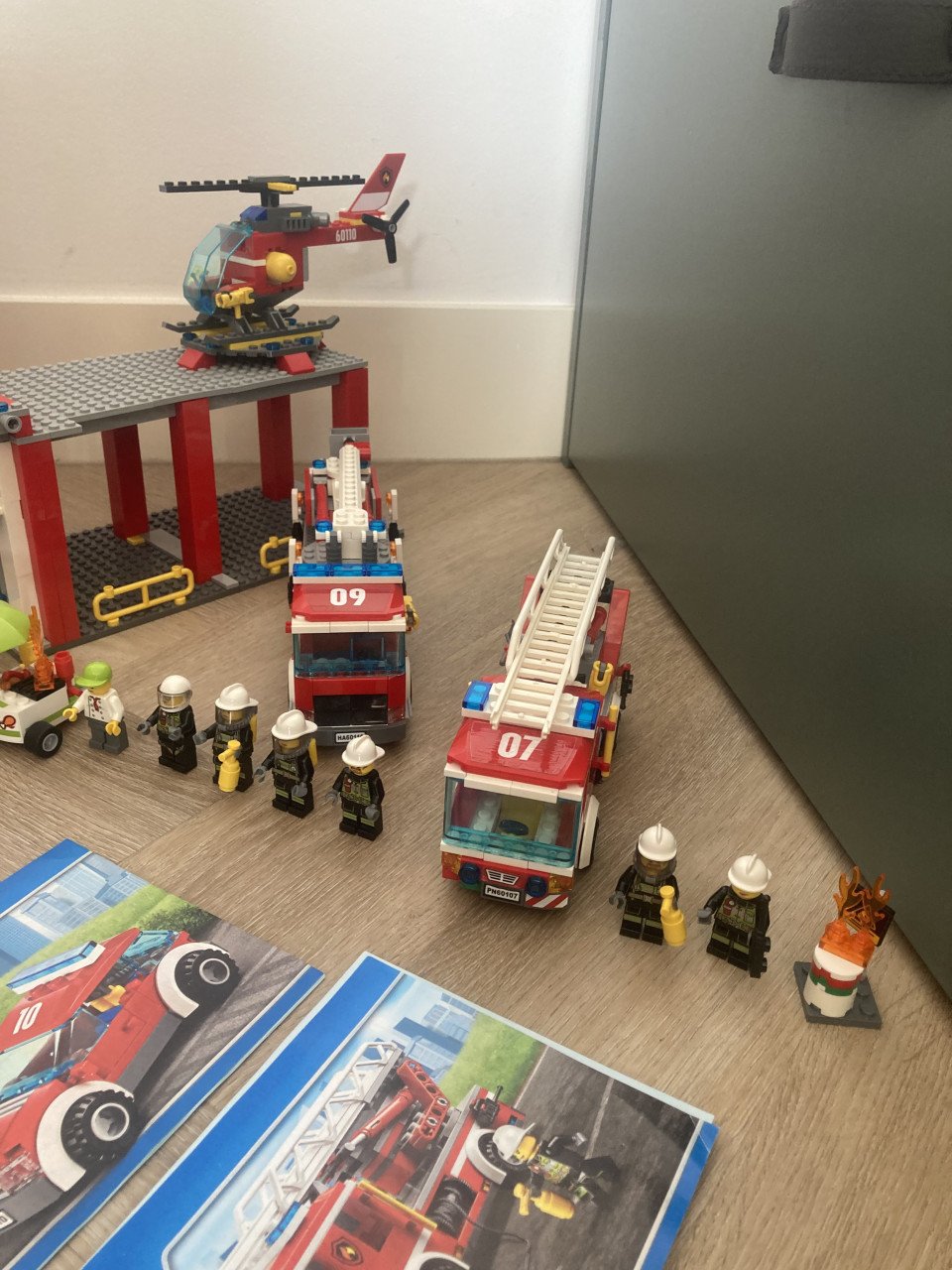Lego brandweer kazerne 60110 en veel extra’s