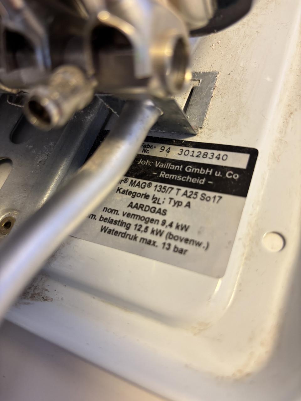 Vaillant (bad)geiser