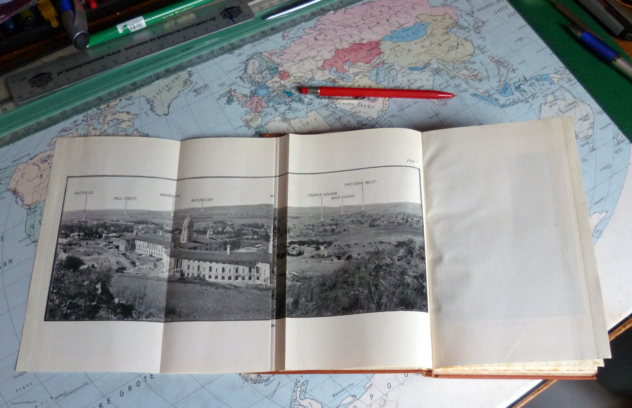 The City of Pretoria of 1913                 Old book of 1913
