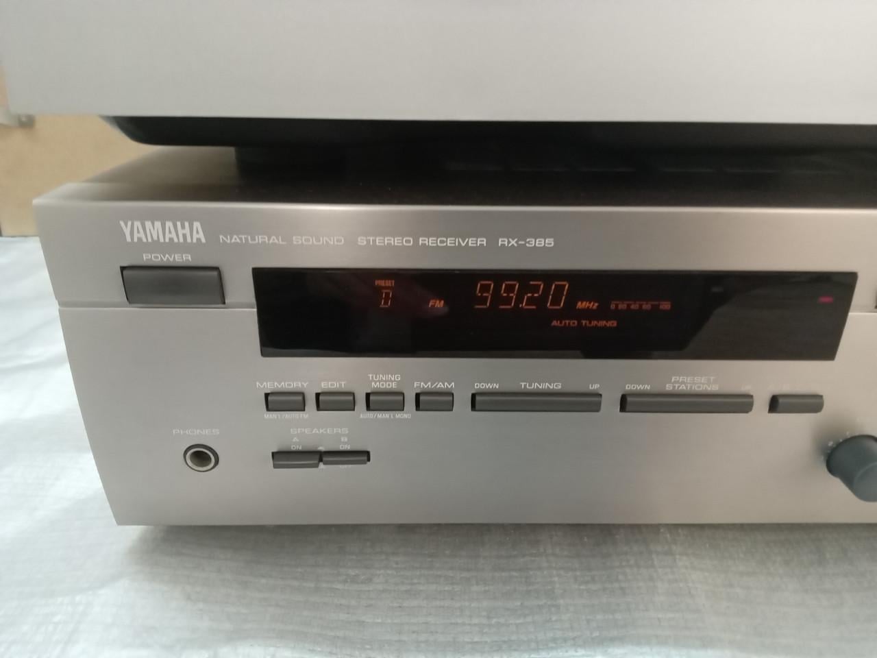 Yamaha Platenspeler & Receiver