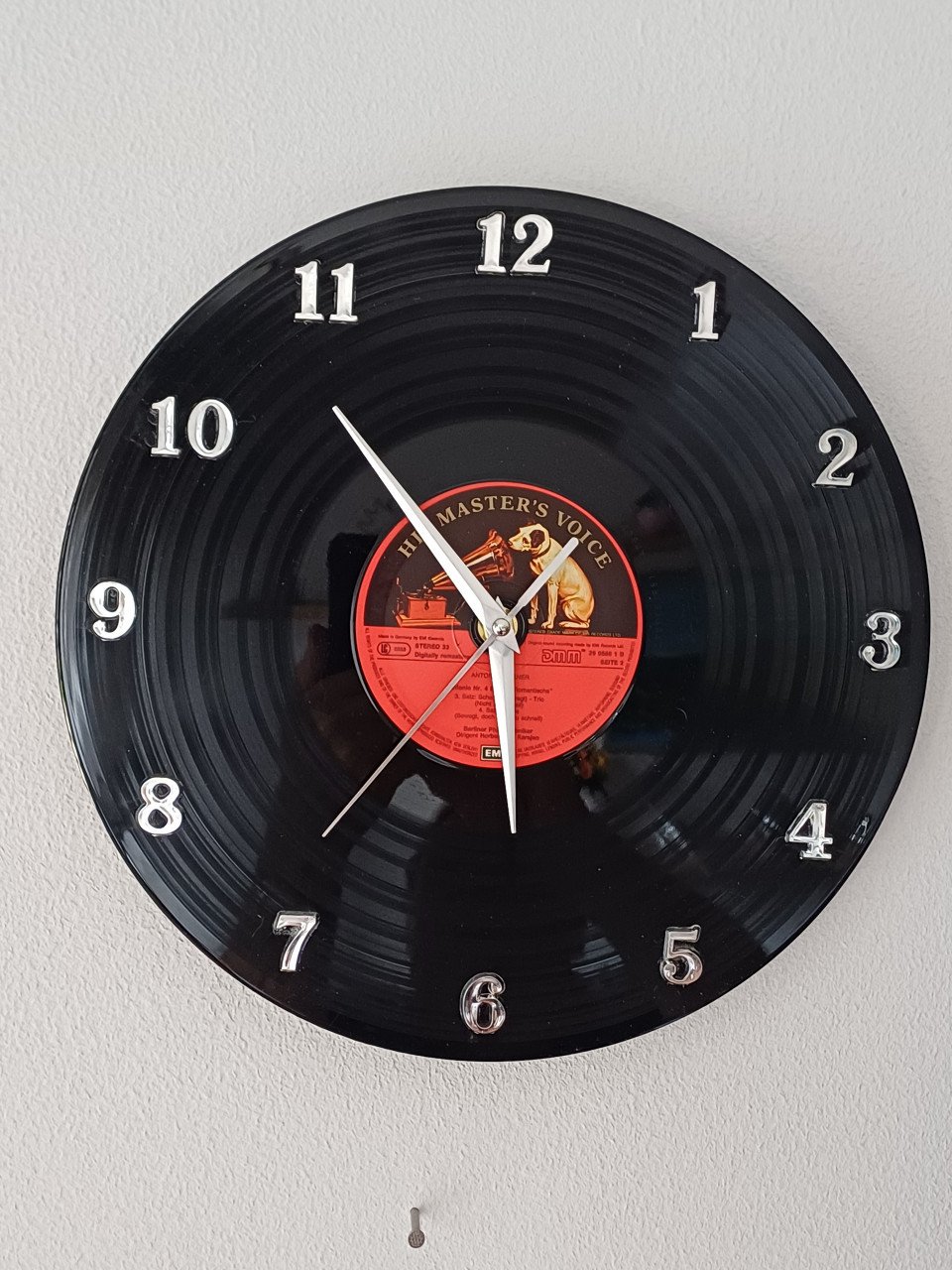 Klok van een LP