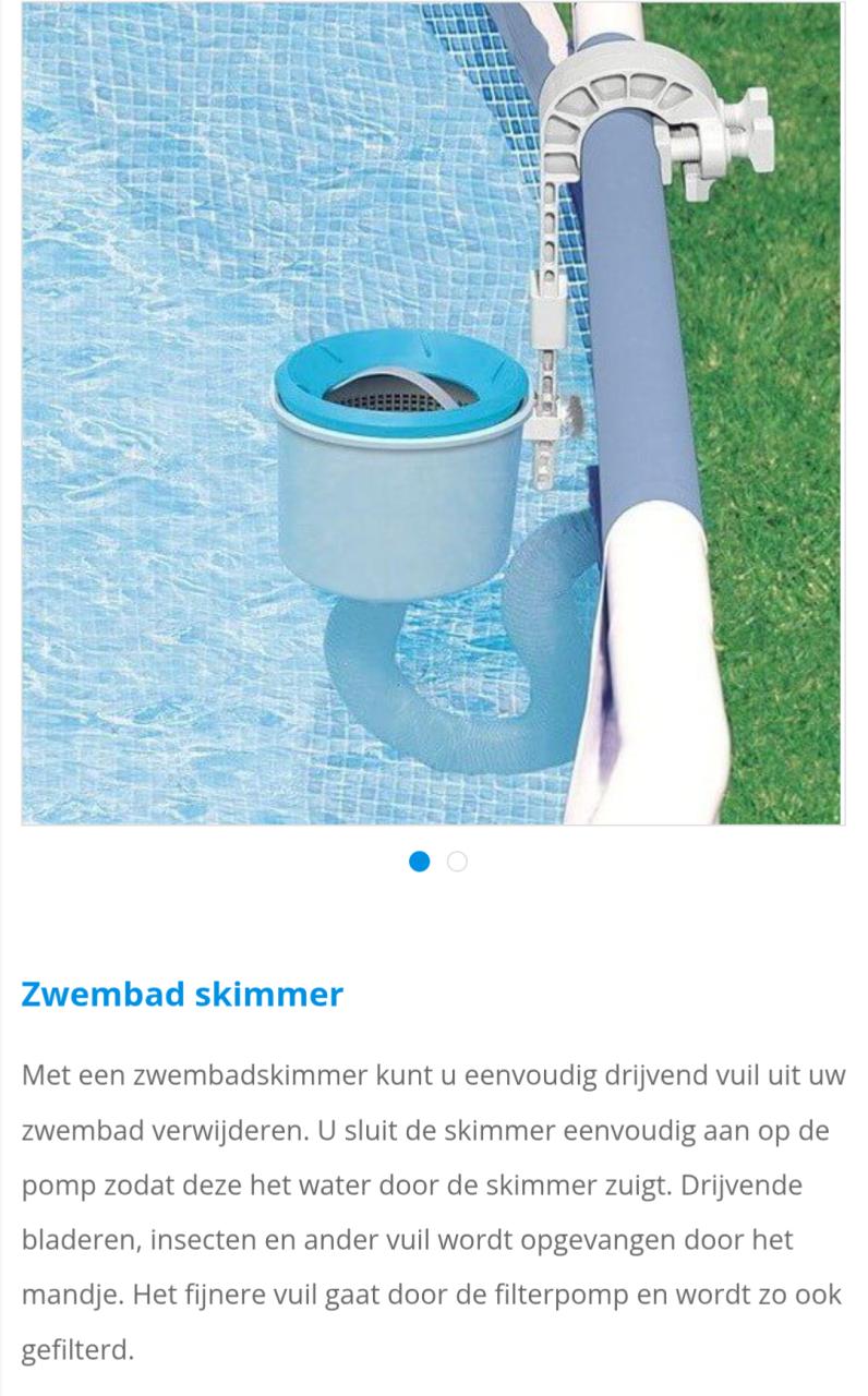 Avenli zwembad skimmer - nieuw in doos