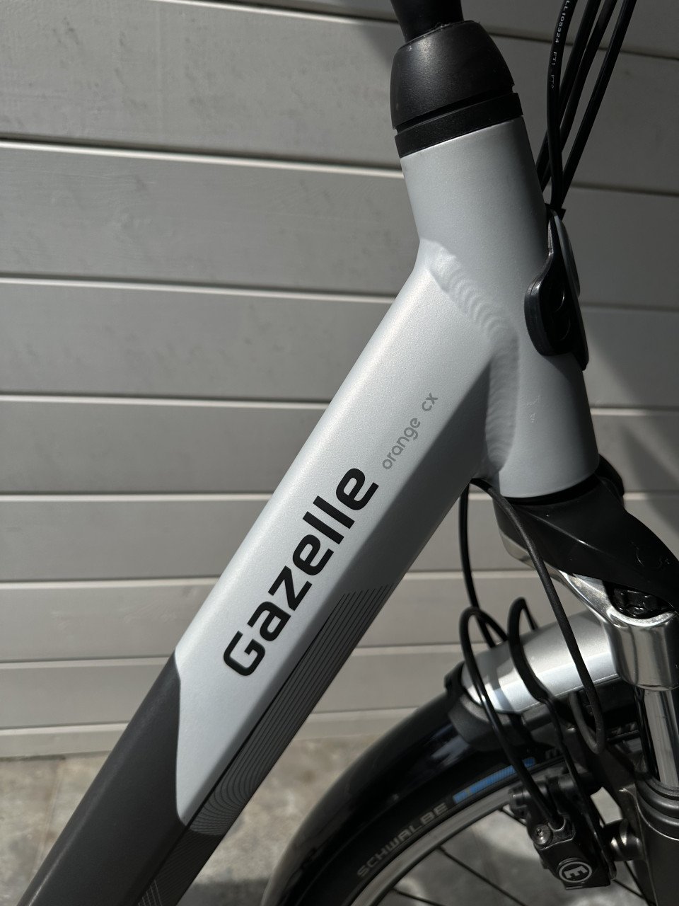 Mooie Elektrische Fiets - Gazelle Orange CX HMB