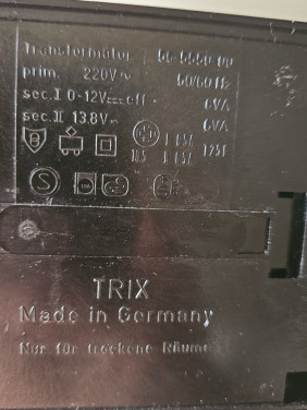 Vintage Trix H0/N - 56 5550 00 - Trafo Compact-Vario...
