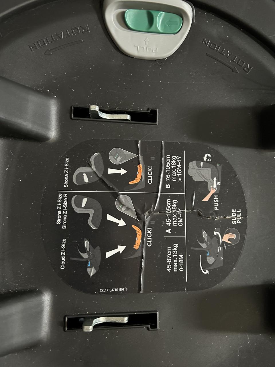 Isofix base voor Cybex autostoel