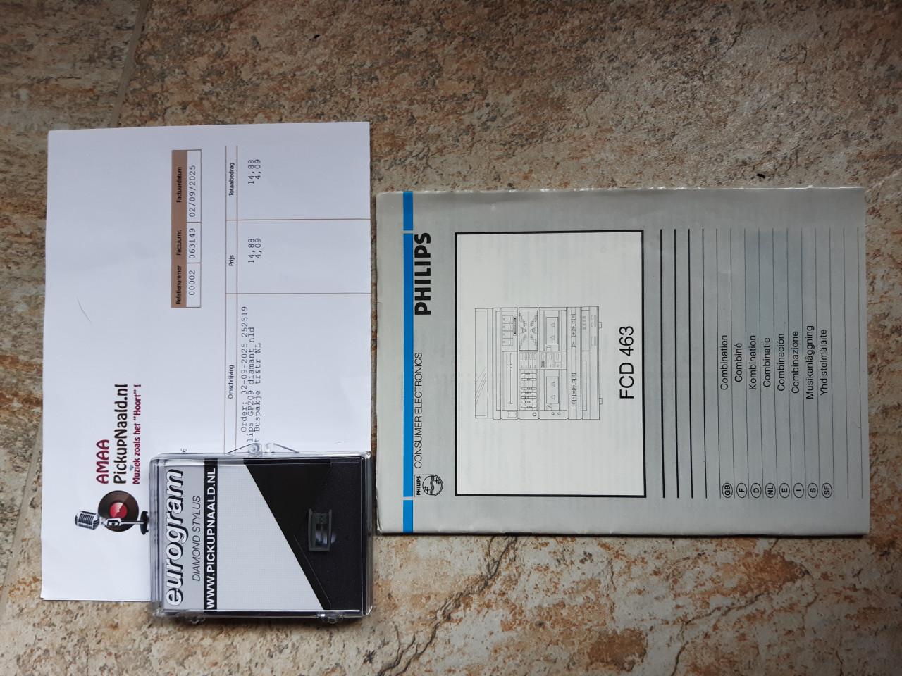 Philips FcD-463 set Compact Disc Midi system