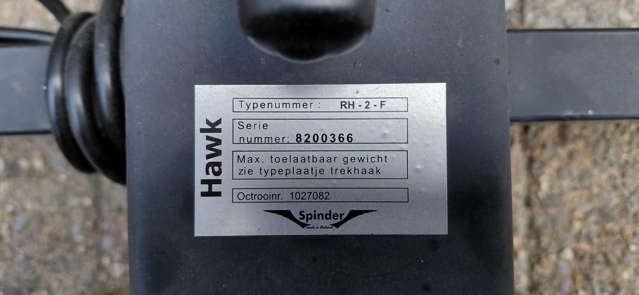 Spinder Hawk fietsendrager