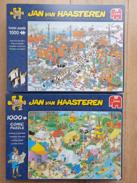 Jan van Haasteren 500, 1000 en 2000st