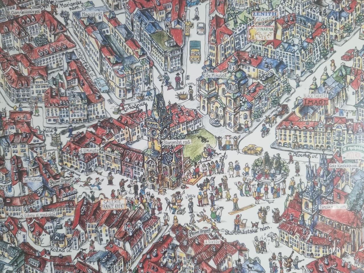 LANDKAART PRAAG & KENT & ZEELAND & Pijproker & Spijkerbrug & Div.
