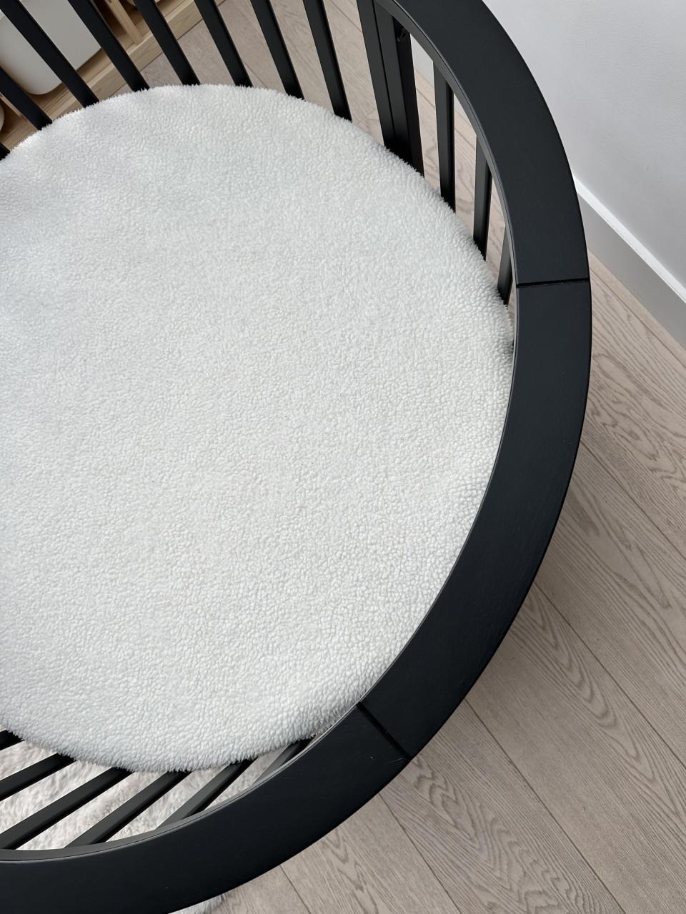 Europe Baby Ronde Box - Mat Zwart