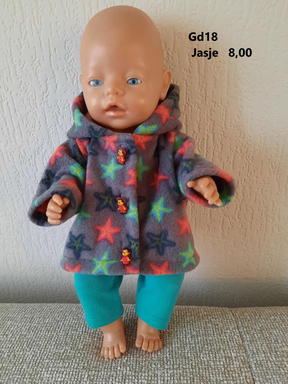 Poppenkleertjes baby born. Jasje. Opbrengst KiKa.