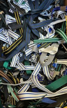 Banden in verschillende kleuren en maten