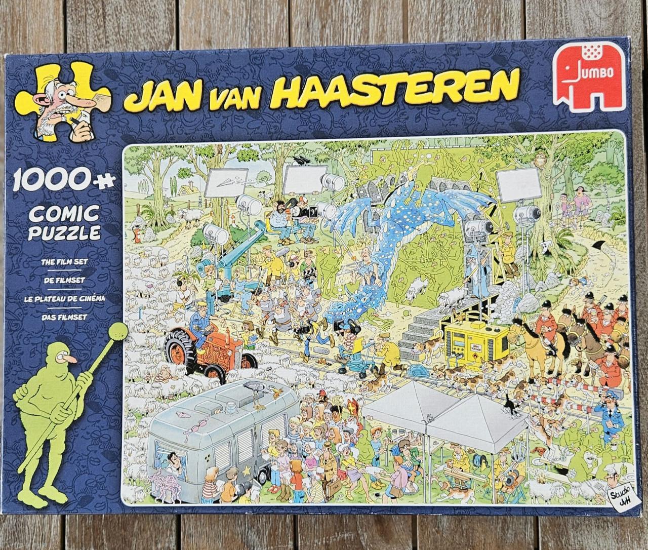 Jan van haasteren puzzels en 1 wasgij puzzel