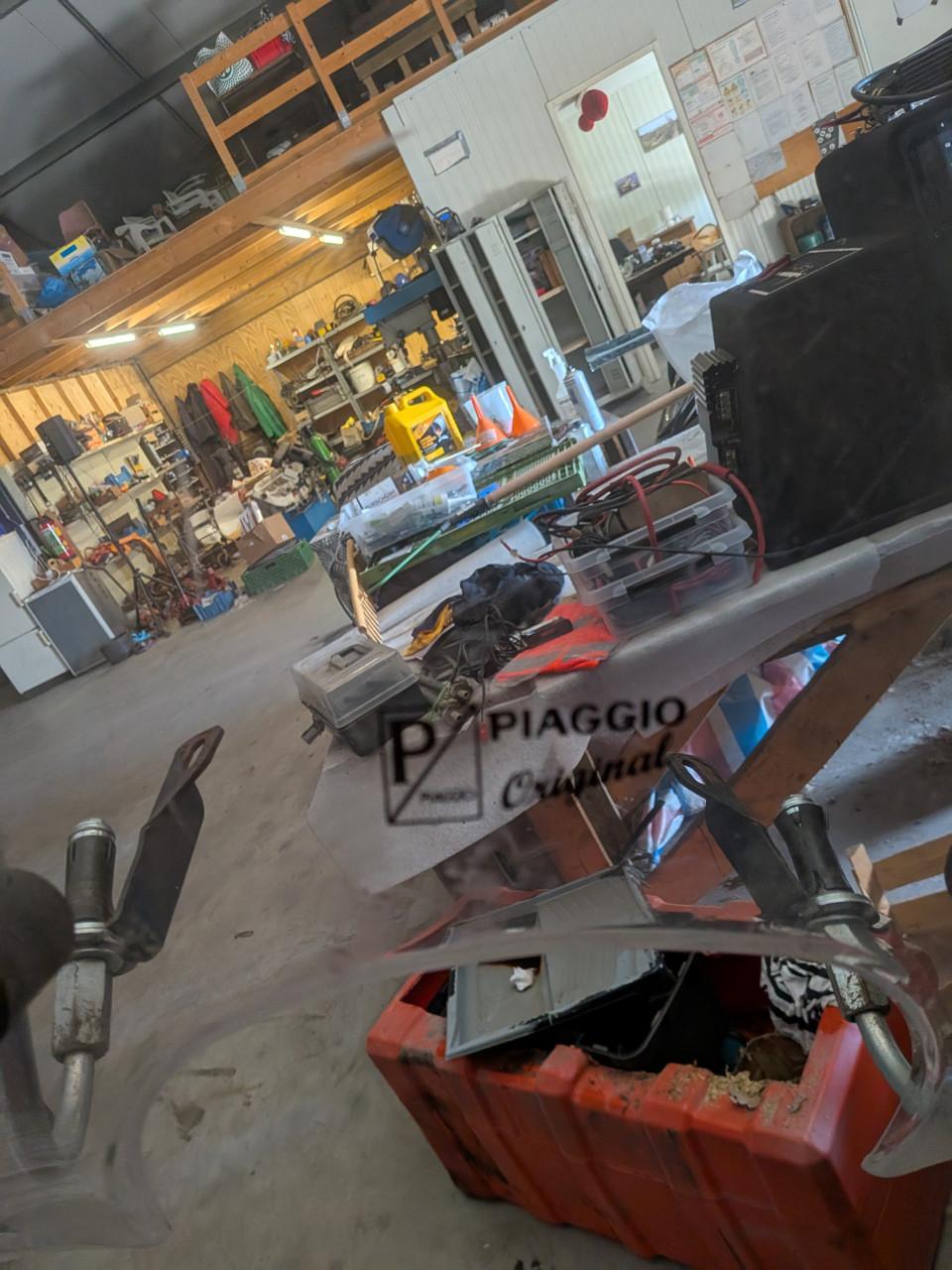 Scooter windscherm piagio