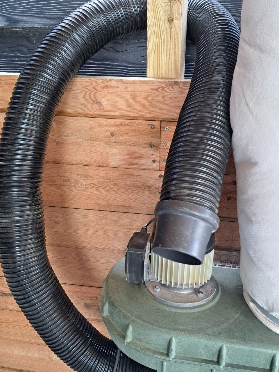 Elektra Beckum (Metabo) SPA 1100 stofafzuiging incl. fijnstoffilter (230V)