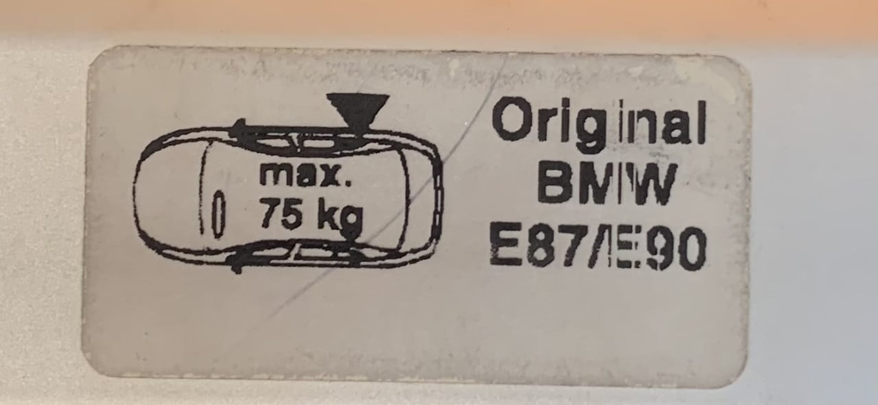 BMW dakdragers E87/E90 met surfset