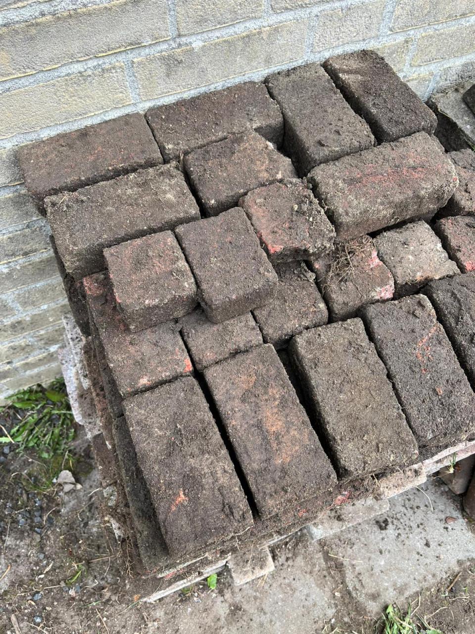 GRATIS Pallisades, tegels, steentjes