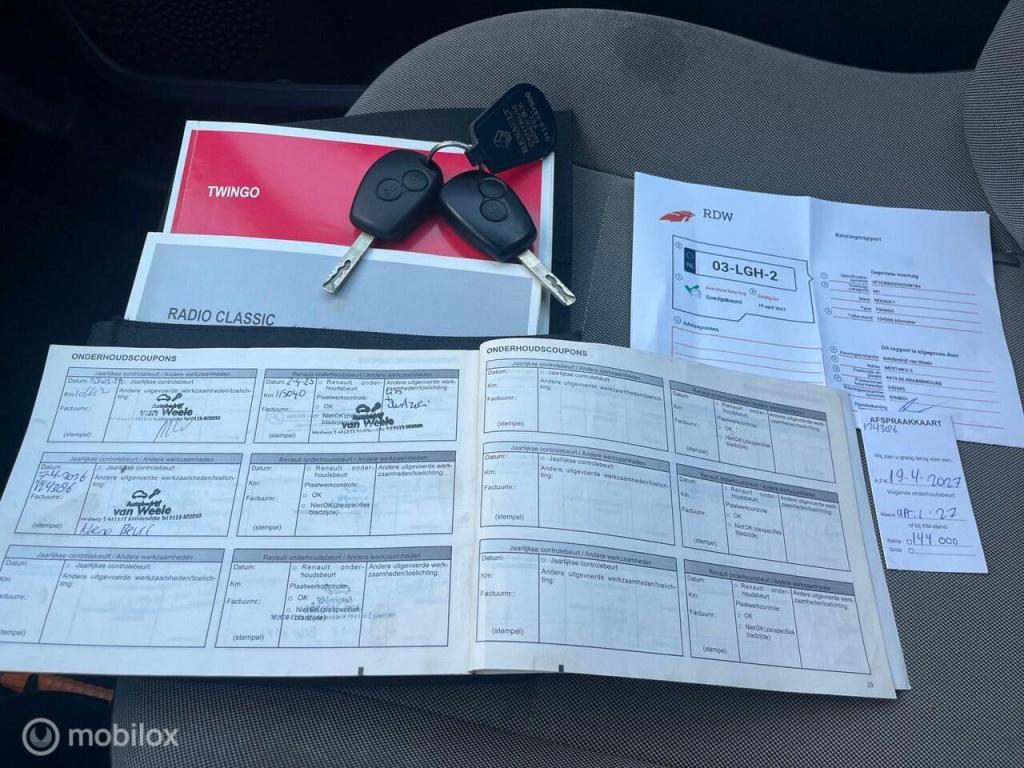 Renault Twingo 1.2-16v authentique | orig. nl | nwe apk en beurt