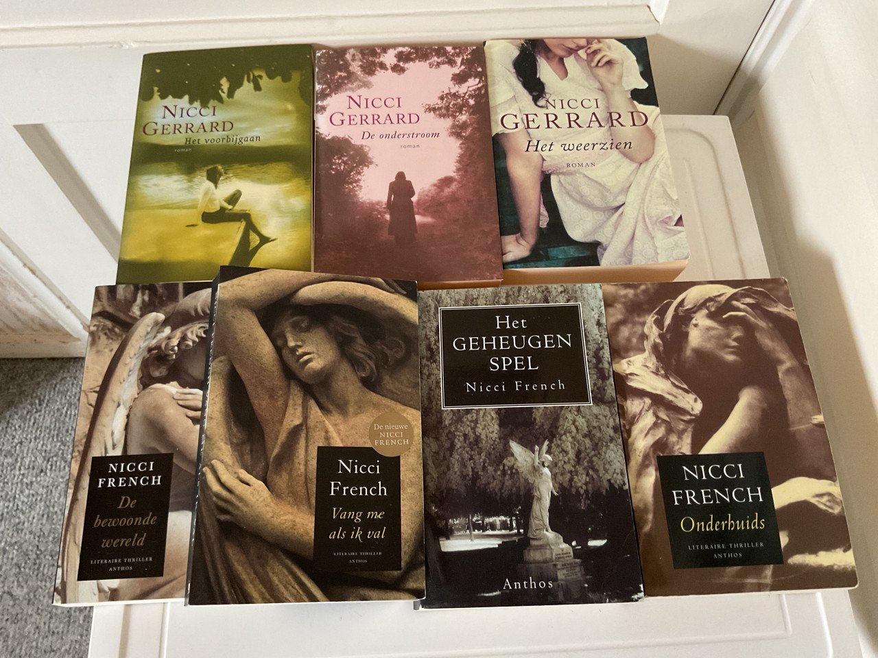 Boeken Nicci Gerard en Nicci French € 7 voor alles