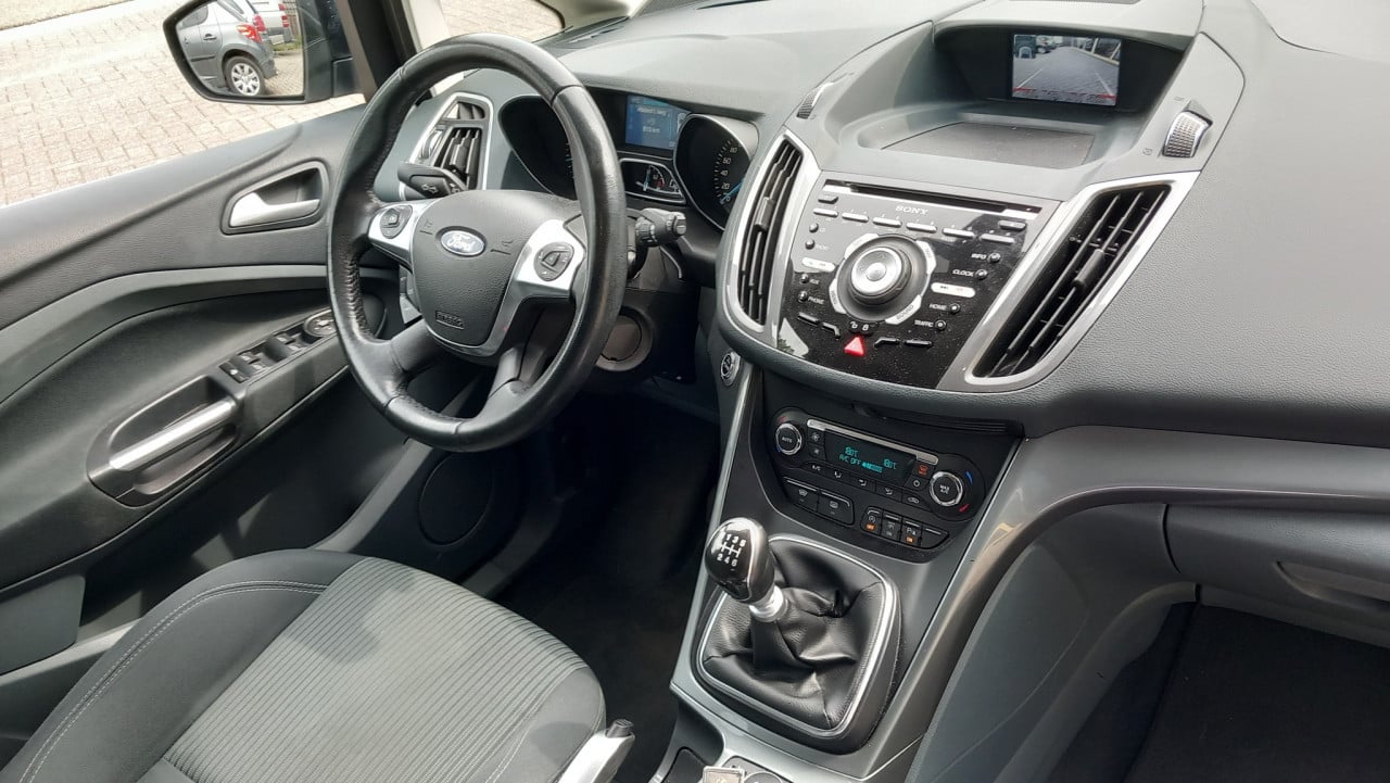 Ford GRAND C-MAX 1.0 Lease Titanium 7p bj:2014 airco navigatie i.z.g.st