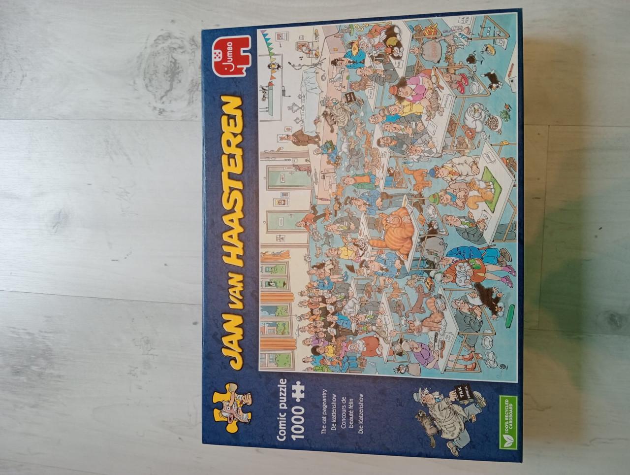 Jan van Haasteren puzzel – De Kattenshow 1000 stukjes