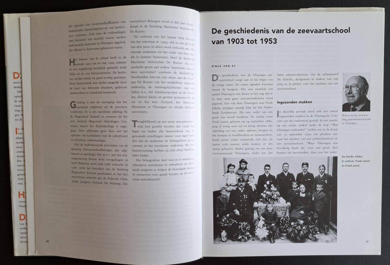 TERUGBLIKKEN - honderd jaar zeevaartonderwijs in Vlissingen 1903-2003