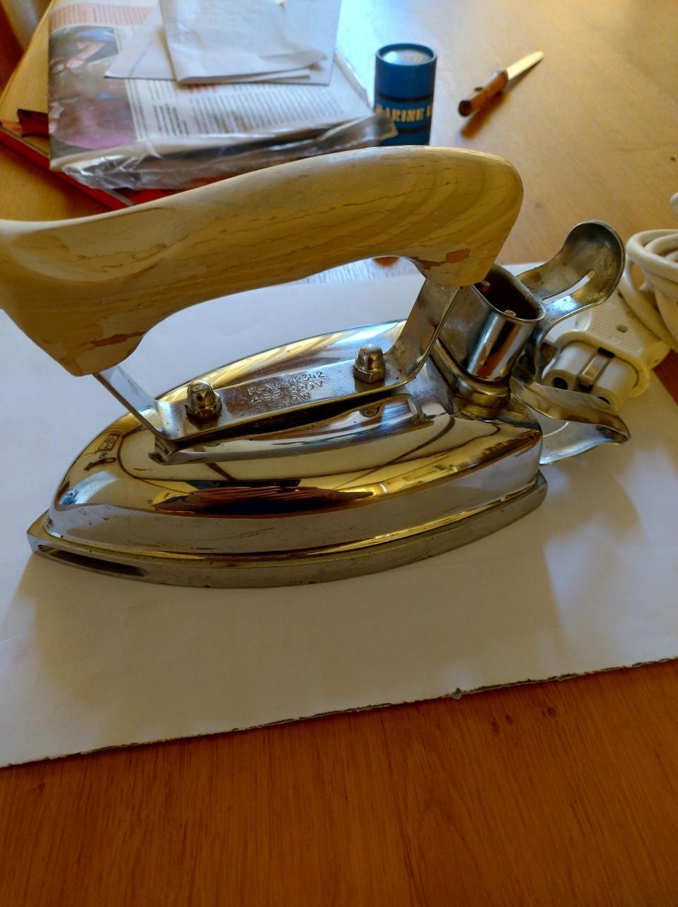 Vintage strijkijzer