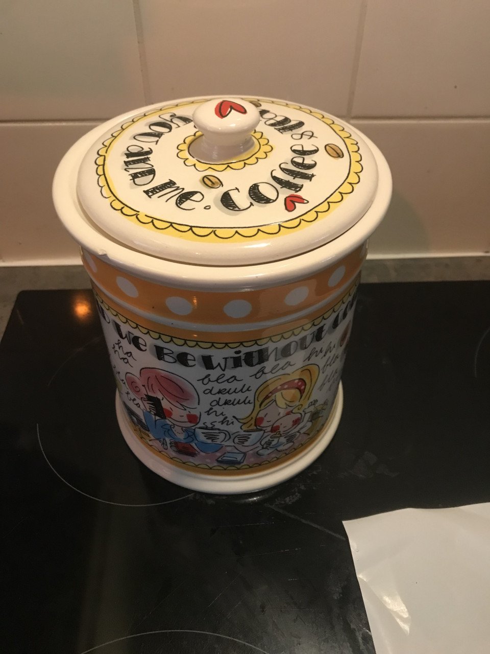 Blond Amsterdam voorraadpot
