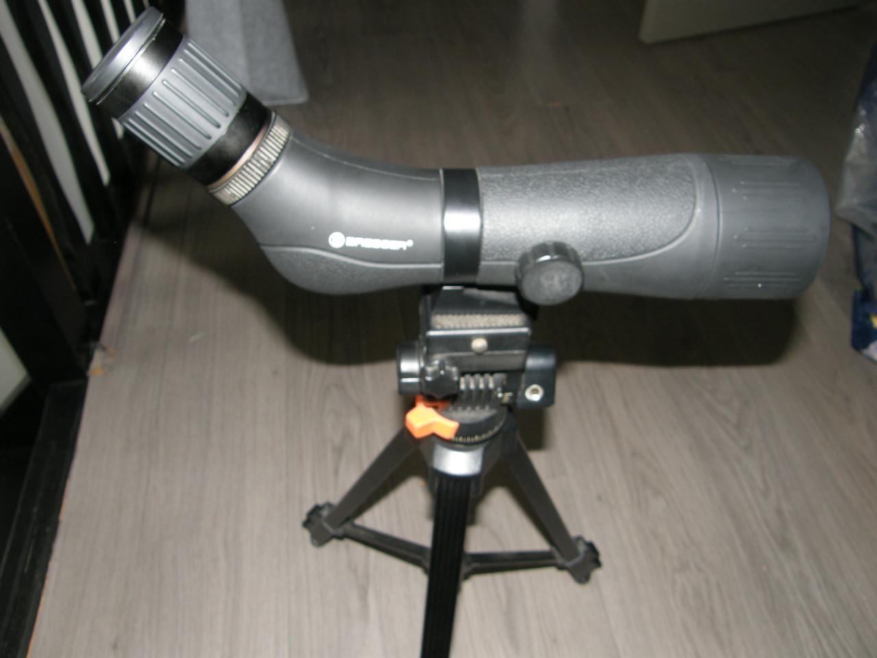 Gullmann statief met Bresser kijker