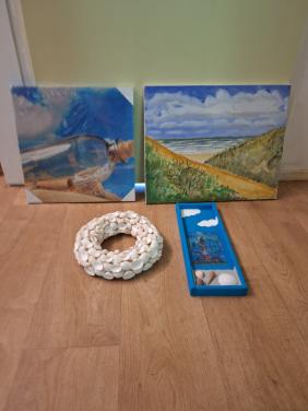 Decoratie strand