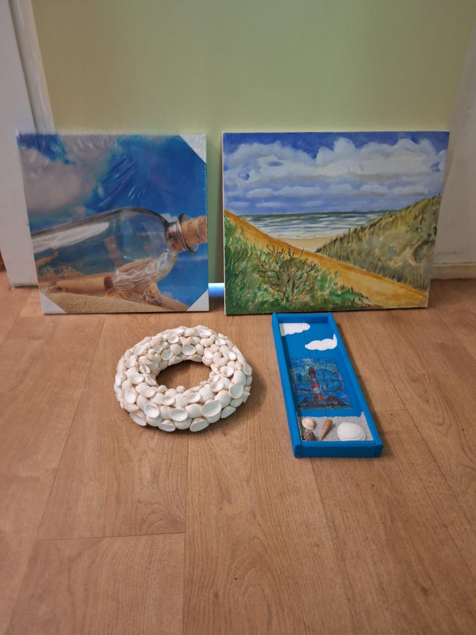 Decoratie strand