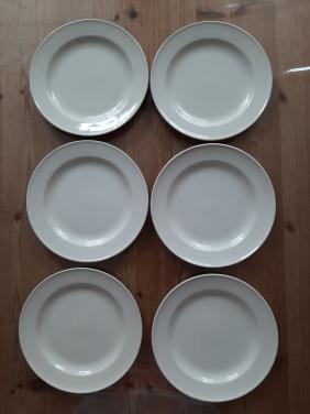 ROYAL BOCH - 6 ONTBIJT BORDJES - DIA 21 CM