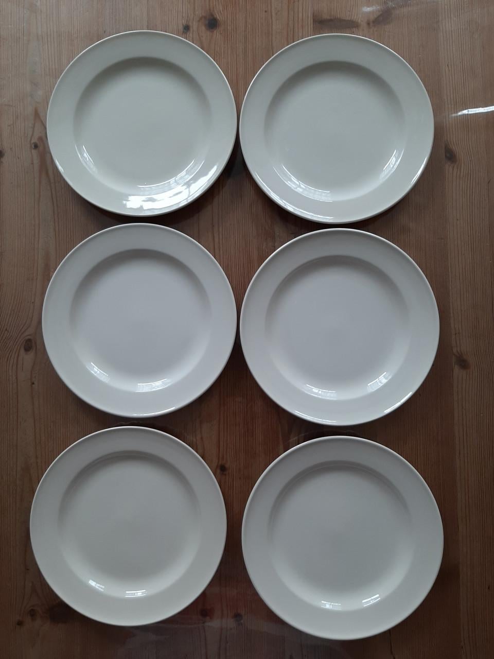 ROYAL BOCH - 6 ONTBIJT BORDJES - DIA 21 CM