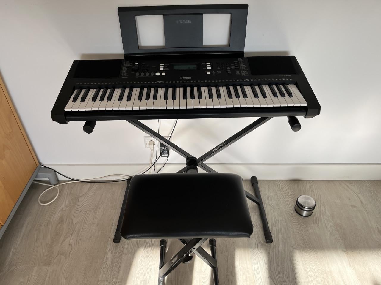 Keyboard en loop station