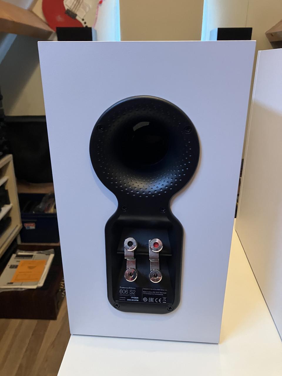 Bowers & Wilkins 606 S2 Anniversary Edition wit nieuwstaat garantie