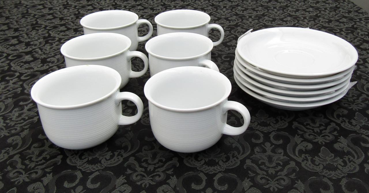 6 nieuwe kop en schotels van Thomas Trend.