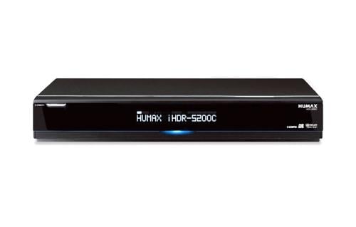 Humax Full HD digitale ontvanger, type IHDR-5200C met 500 Gb Harde schijf