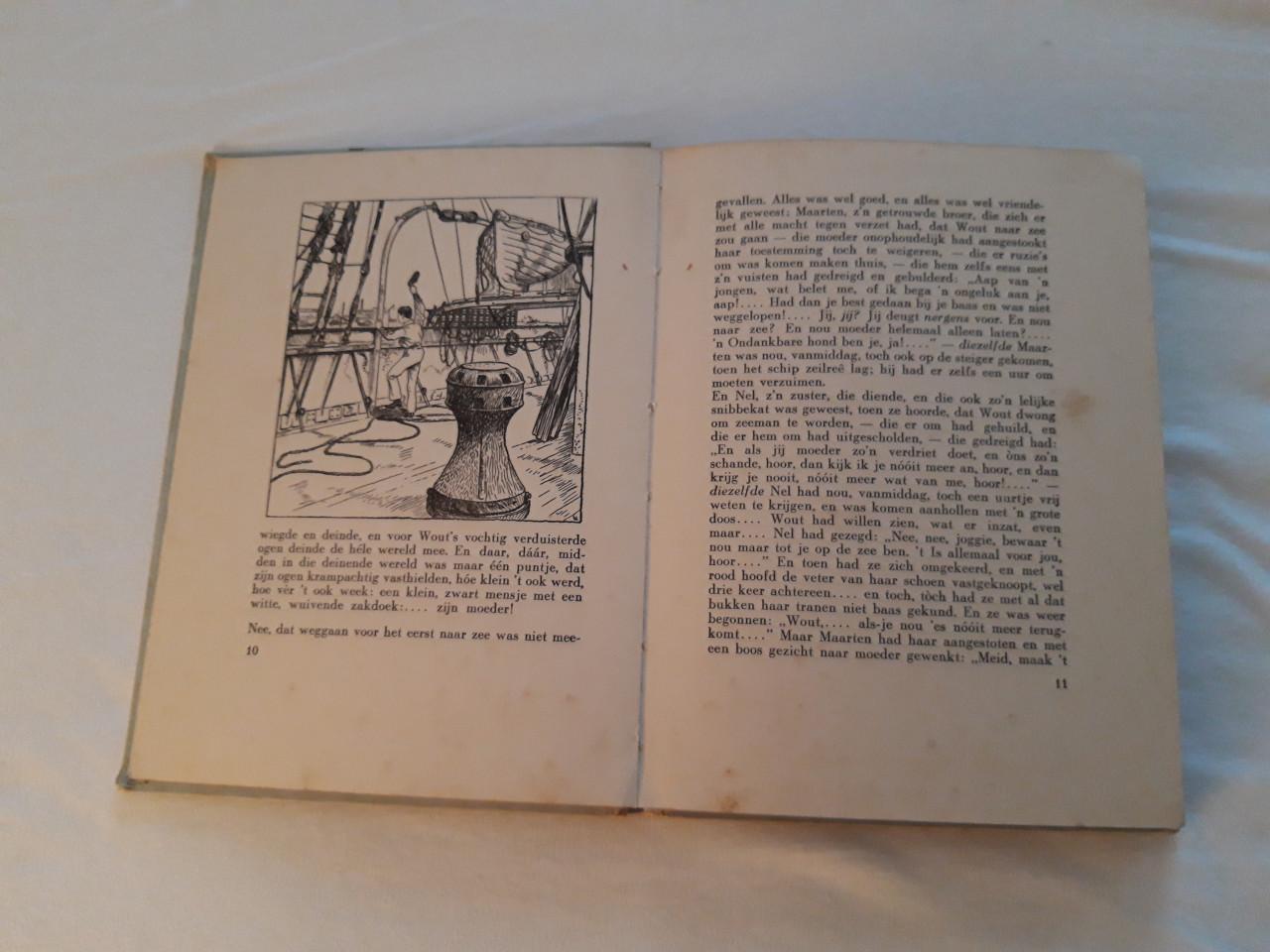 Vintage jeugd: Wout de Scheepsjongen: W.G. van de Hulst 1936  Gereserveerd