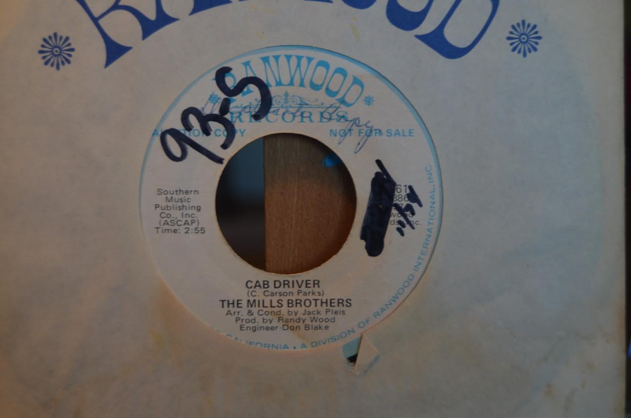 Bijzondere singles The Mills Brothers (Sample copies e.d.) (1)