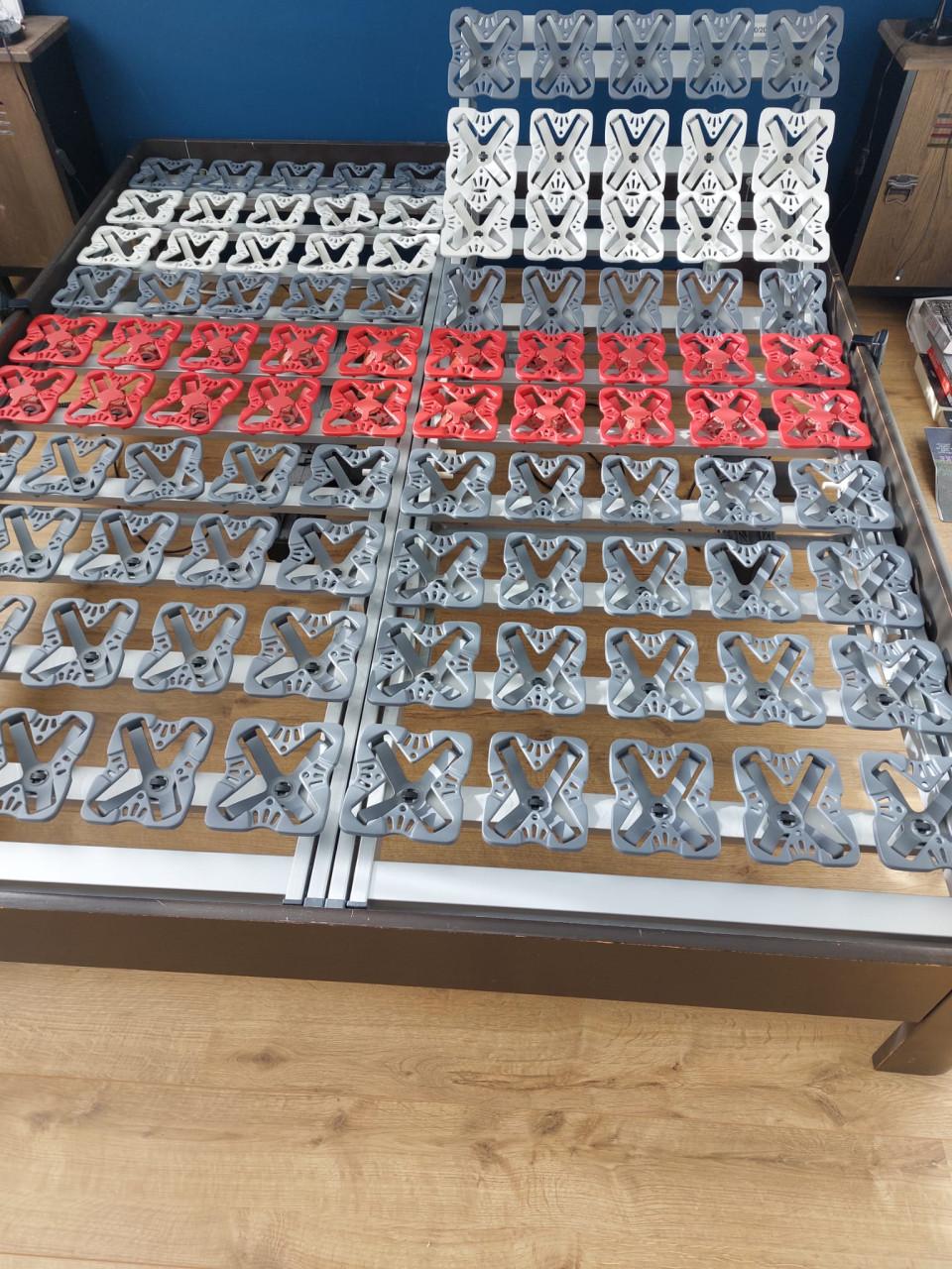 2 elektrische verstelbare bedbodems