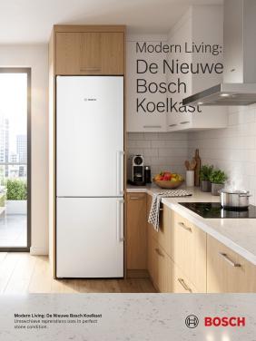 A+++ klasse Bosch vrijstaand koel vries combinatie Koelkast vriezer 185x60