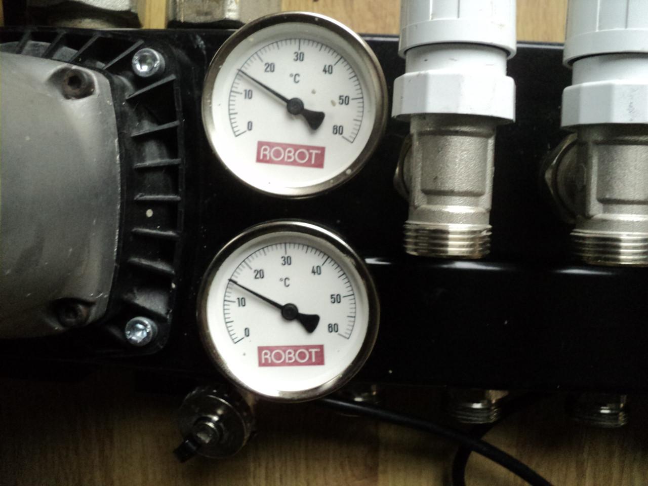 Vrijwel nieuwe 12 groep verdeler vloerverwarming ENERGI ZUINIG