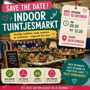 Indoor Tuintjesmarkt Nieuwdorp